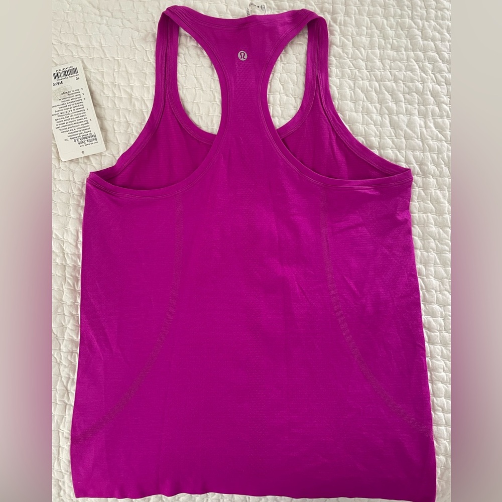 lululemon athletica Hot Pink Swiftly Racerback Tank